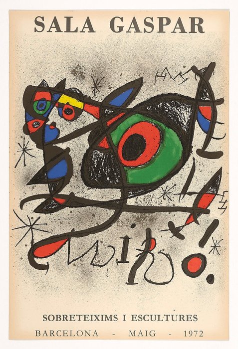 Joan Miró, after - Sobreteixims I Escultures