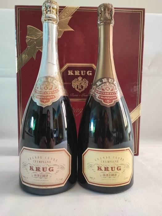 Krug Grande Cuvée 2nd Edition - Champagne Brut - 2 Flasker (075 L)