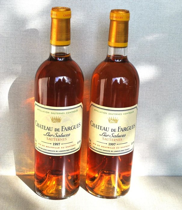 1997 Château de Fargues - Sauternes - 2 Flasker (0,75 L)