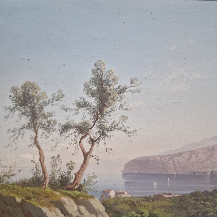 Guglielmo Giusti (1824-1916) - Veduta di Sorrento