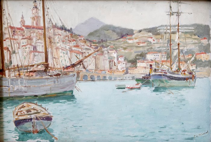 Charles Michel (1874-1967) - Port de Marseille.