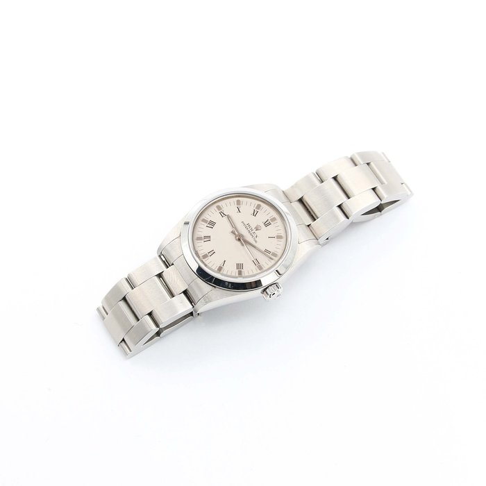 Rolex - Oyster Perpetual - White Roman - 77080 - Unisex - 2000-2010