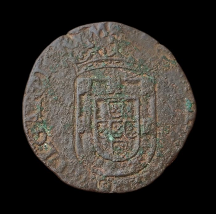 Portugal D Sebastião I (1557-1578) V Reais - Lisboa - V Vazado  (Ingen mindstepris)