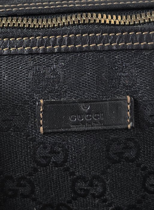 Gucci - Bauletto Boston Mononagramma GG - Håndtaske