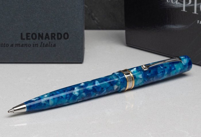 Leonardo "La piccolina" - Ball point mare blu - Pen