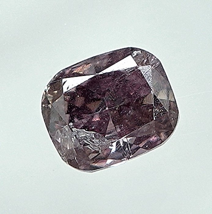 1 pcs Diamant  (Naturfarvet)  - 0.21 ct - Fancy Lille nuance Lyserød - I2 - Gem Report Antwerp (GRA)