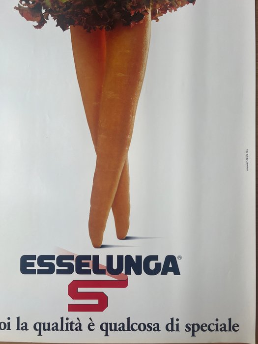 Armando Testa - Poster pubblicitario Armando Testa x Esselunga-1996