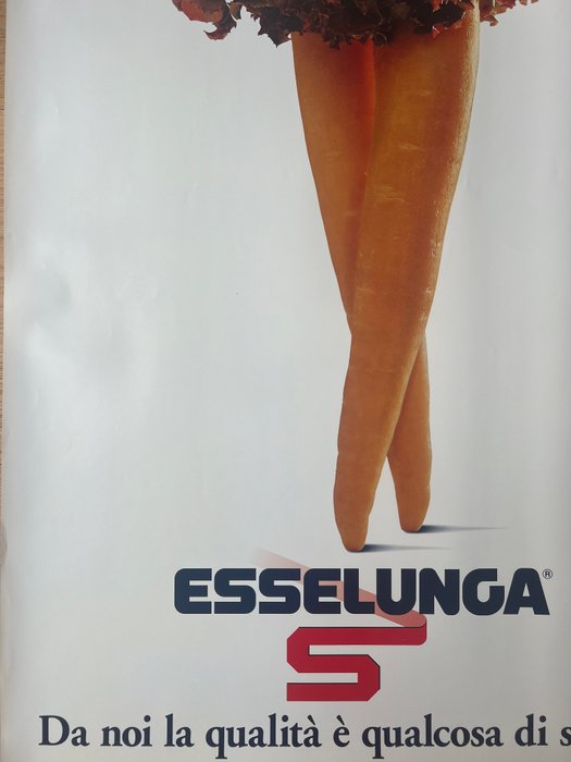 Armando Testa - Poster pubblicitario Armando Testa x Esselunga-1996