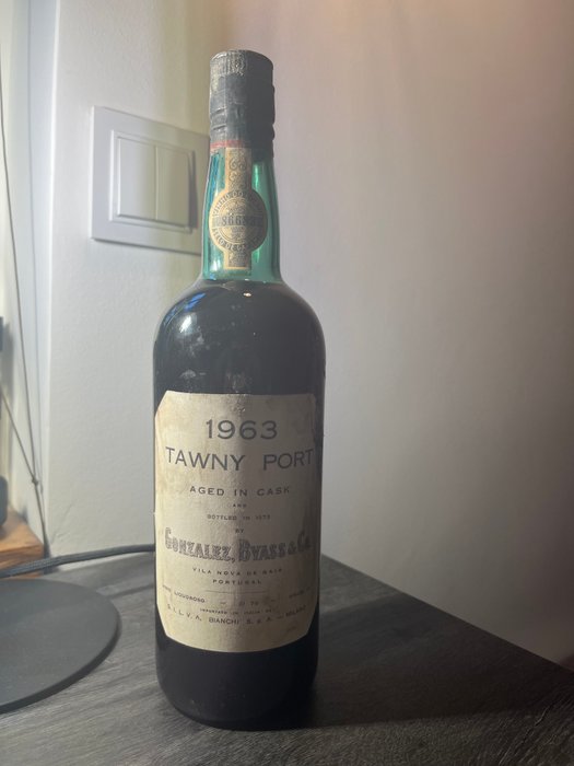 1963 Gonzalez, Byass  Co. Tawny Port - Colheita Port - Flasket 1973 -  Douro, Porto  - 1 Flaske (0,7L)