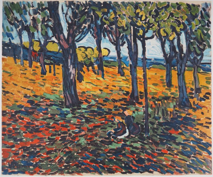 Maurice De Vlaminck (1876-1958) - Arrivée de l'automne