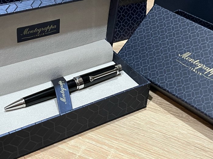 Montegrappa - PAROLA BLACK BALLPEN - Rollerpen