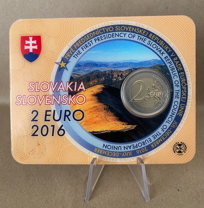 Slovakiet. 2 Euro 2016 "Slovak Presidency"  (Ingen mindstepris)