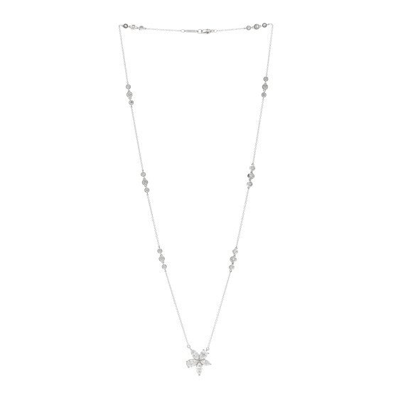 Tiffany  Co. - Halskæde - Victoria Platin -  2.90ct. tw. Diamant (Natur)