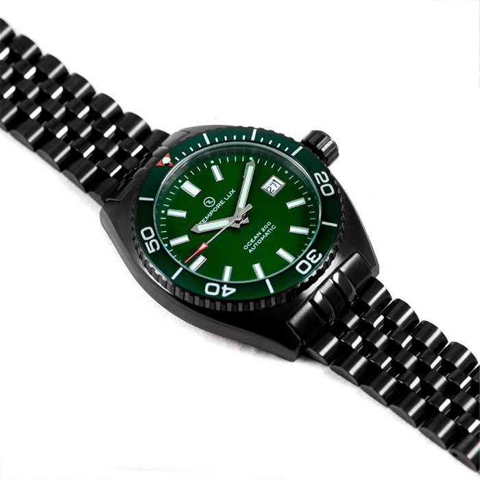 Tempore Lux - Ocean 200 Swiss Automatic Green - Mænd - 2022