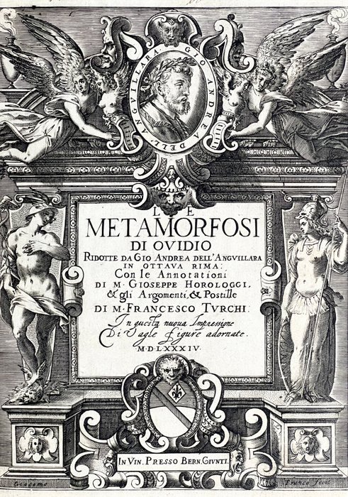 Ovidio - Le Metamorfosi - 1584