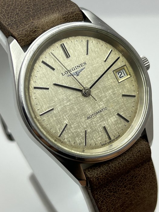 Longines - Linen Dial - Ingen mindstepris - 990 - Mænd - 1970-1979