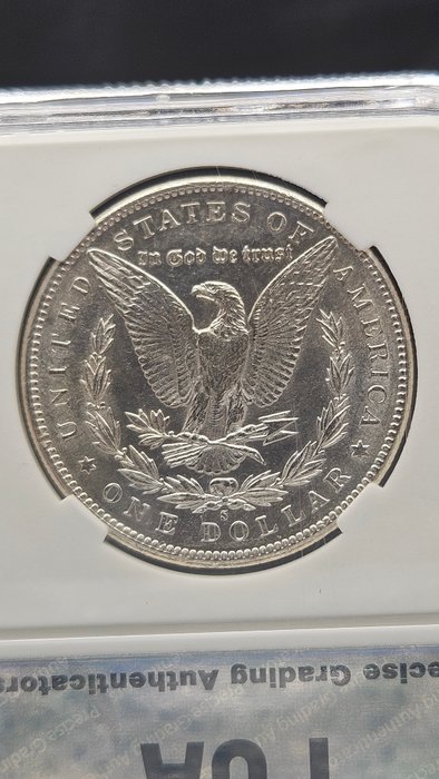 Förenta staterna. Morgan Dollar 1897-S  (Ingen mindstepris)