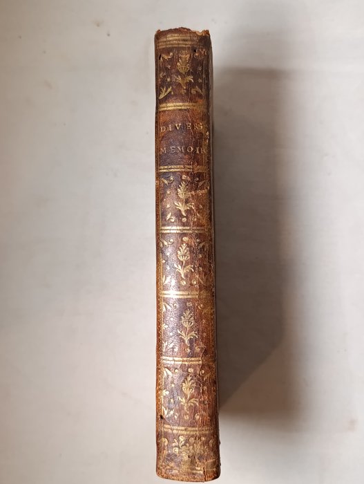 De Witry - Recueil des divers mémoires, lus à l'Académie des Sciences et Belles-lettres de Bruxelles - 1789