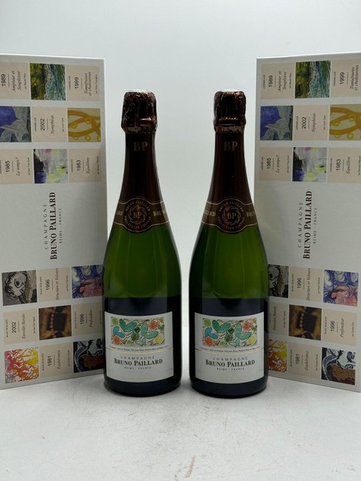 2014 Bruno Paillard - Champagne Blanc de Blancs - 2 Flasker (0,75 L)