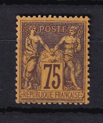 Frankrig 1890 - signerede kalve, koster €400 - Yvert n°99