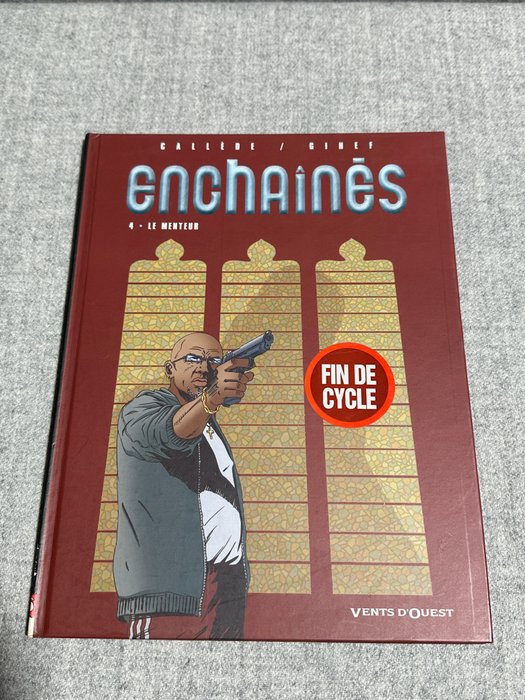 Enchaînés with sketch and signature by Gihef - Enchaînés - 2 Signed comic - Flere udgaver