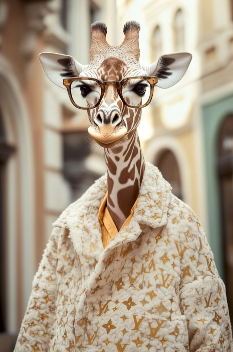 Lea Ottavi - Urban Chic Giraffe (XXL)