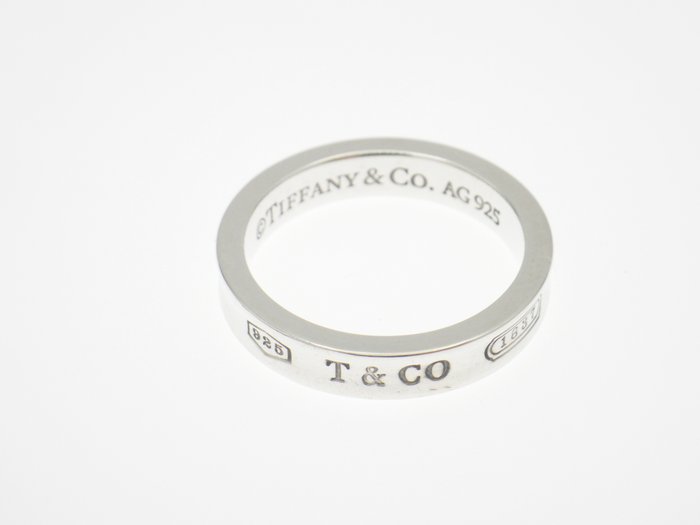 Ingen mindstepris - Tiffany  Co - Ring - 1837 Narrow Sterling Silver 925 Ring Sølv