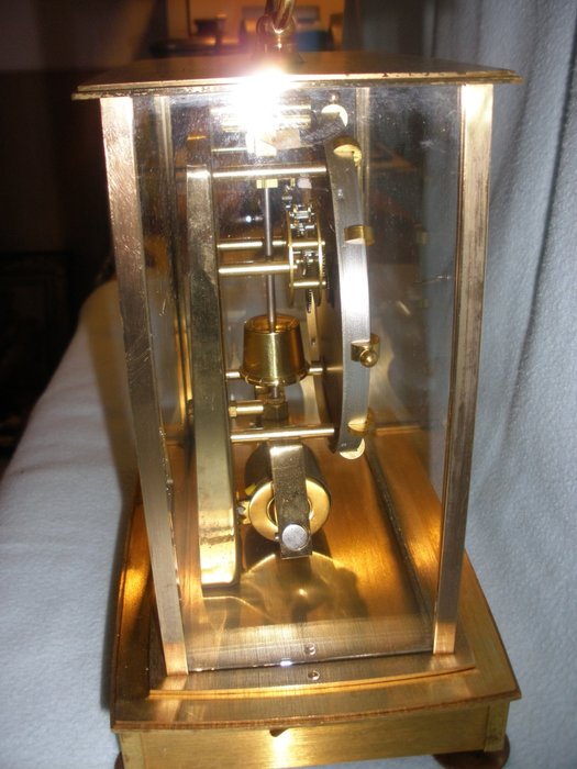 Elektromagnetisk ur - Kundo Oberfeld -   Messing stål glas - 1960-1970