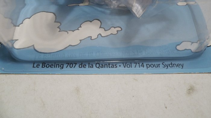 Moulinsart  - Legetøjsfly -Tintin en Avion - Boeing 707 de la Qantas - L'avion de chasse Bordure - L'Hydravion américain de - 2010-2020 - Frankrig