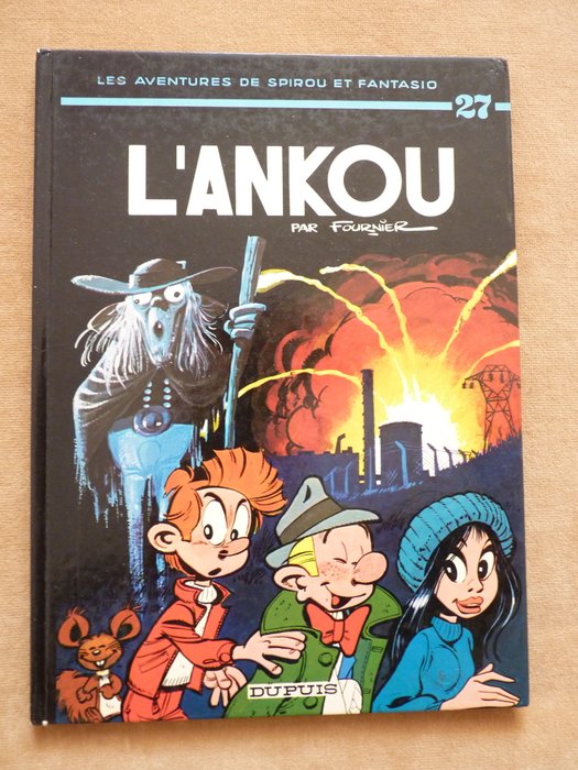 Spirou et Fantasio T27 - L'Ankou + dédicace - C - 1 Album - Genoptryk - 1980