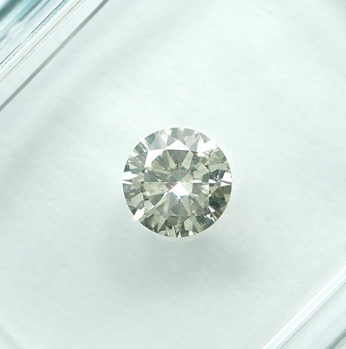 1 pcs Diamant  (Natur)  - 0.33 ct - L - SI1 - International Gemological Institute (IGI)