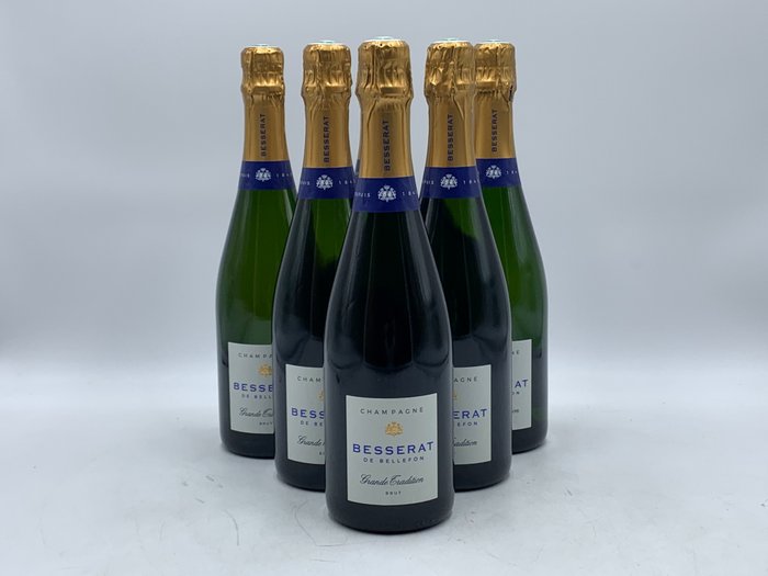 Besserat De Bellefon, Grande Tradition - Champagne Brut - 6 Flasker (0,75 L)