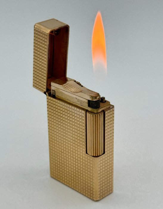 S.T. Dupont - Gold Plated Line 1 BS Diamond Head - Lighter - forgyldt