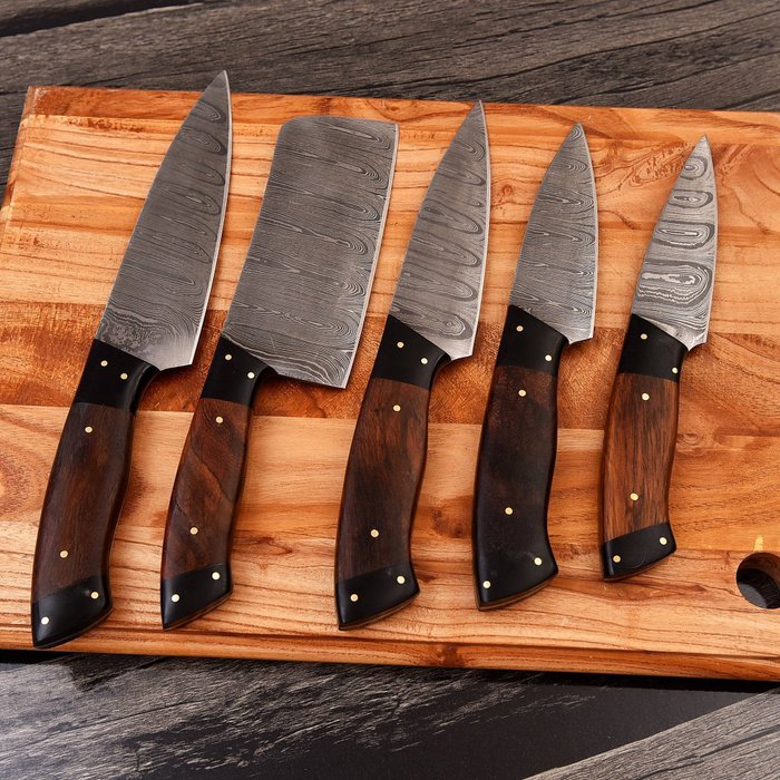 Køkkenkniv - Chef's knife - Rosentræ og sort G 10 - Nordamerika