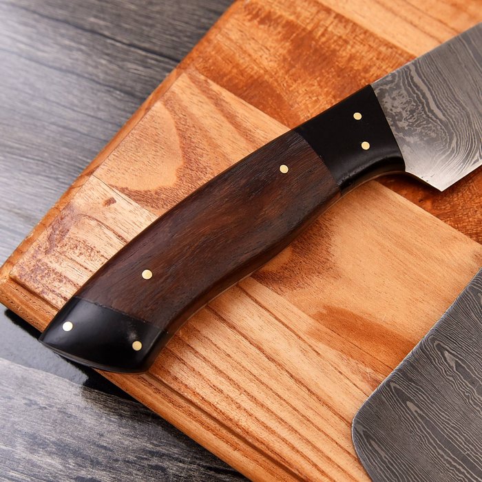 Køkkenkniv - Chef's knife - Rosentræ og sort G 10 - Nordamerika