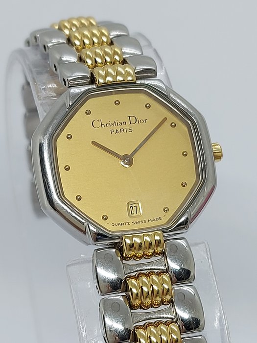 Christian Dior - Octagon Quartz Two-Tone - Ingen mindstepris - Kvinder - 1980-1989