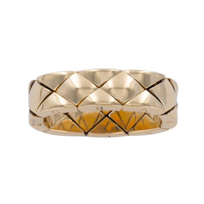 Chanel - Ring - Matelasse - 18 kraat Gulguld