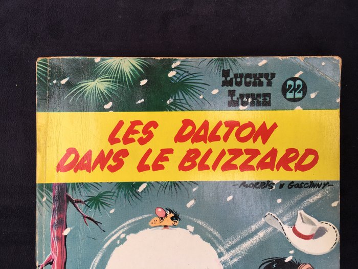 Lucky Luke T22 - Les Dalton dans le blizzard - B - 1 Album - Første udgave - 1963