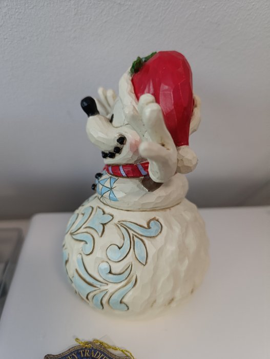 Enesco/Disney - Jim Shore - Figur - Mickey Mouse - 6008976 Snowy Smiles Schneemann in OVP Disney Traditions - Harpiks