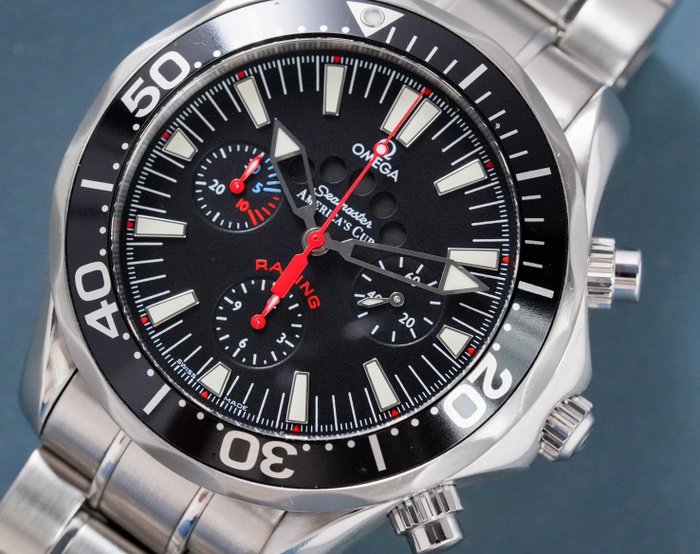 Omega - Seamaster America's Cup Racing Chronograph - 25695000 - Mænd - 2010-2020