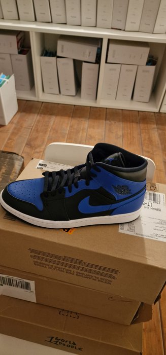 Air Jordan - Air Jordan 1 Mid - Sneakers - Størelse: EU 46 - Nyt med labels