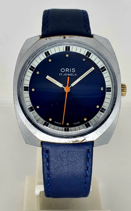 Oris - Ingen mindstepris - Star 17 Jewels Blue Dial - Mænd - 1970-1979