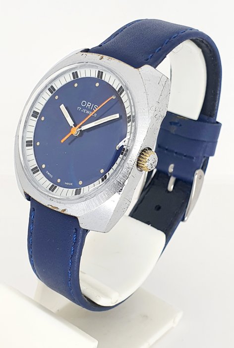 Oris - Ingen mindstepris - Star 17 Jewels Blue Dial - Mænd - 1970-1979