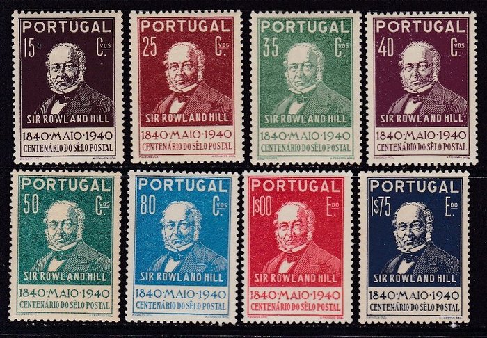 Portugal 1940/1960 - Samling af komplette serier uden stempelfiksere - MNH