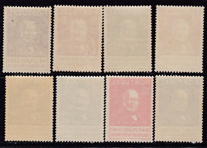 Portugal 1940/1960 - Samling af komplette serier uden stempelfiksere - MNH