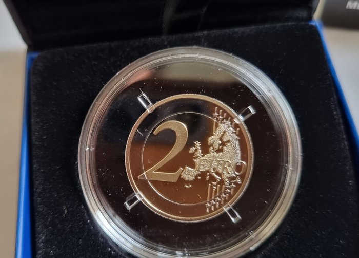 Frankrig 2 Euro 2019/2023 Proof (totaal 5 munten)  (Ingen mindstepris)