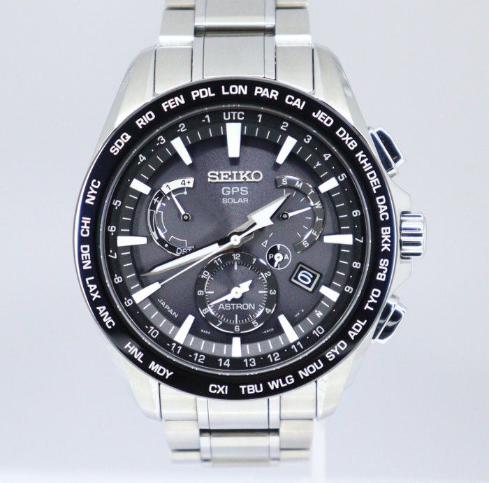 Seiko - Astron GPS - Ingen mindstepris - SBXB077/8X53-0AD0-2 - Mænd - 2011-nu