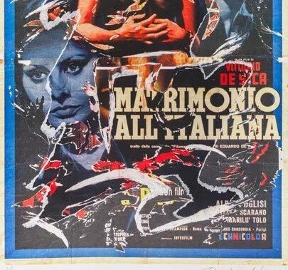 Mimmo Rotella (1918-2006) - Matrimonio all'Italiana