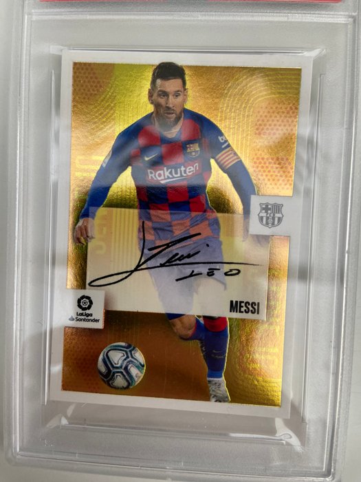 2020/21 Panini Liga Este Lionel Messi #16 Serie 10 - PSA 10 Graded sticker