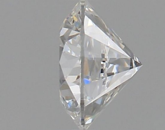 Ingen mindstepris - 1 pcs Diamant  (Natur)  - 0.57 ct - Rund - D (farveløs) - VVS2 - Gemological Institute of America (GIA) - *3EX*